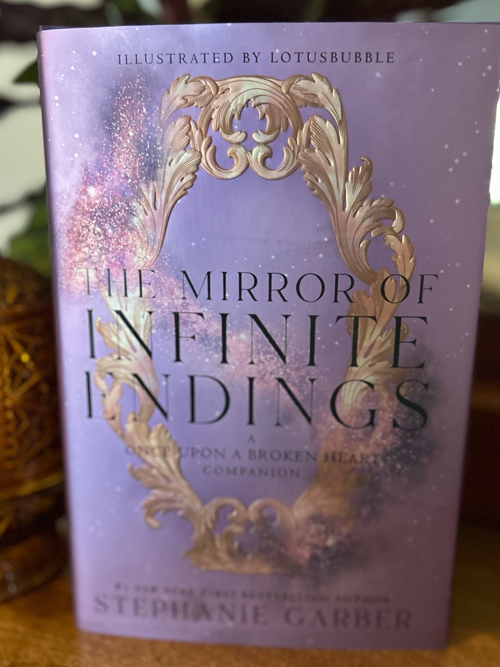 New Unread, The Mirror of Infinite Endings by Stephanie Garber, Hardcover